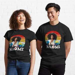Naomi Osaka Sunset Tennis Fan Retro Graphic Unisex T-Shirt